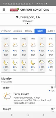 Your Weather Authority android App screenshot 1